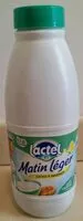 Mängden socker i Lait Matin léger