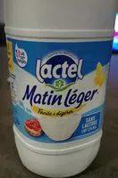 Mängden socker i Matin léger