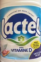 Mängden socker i Lait lactel vitamine D demi-ecreme