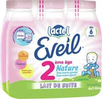 Mängden socker i Eveil 2ème âge Nature Sans Sucres Ajoutés Bouteil?