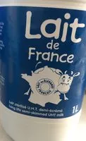 Mängden socker i Lait stérilisé U.H.T. demi-écrémé