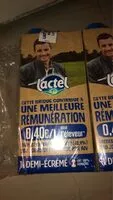 Mängden socker i Lait demi-écrémé