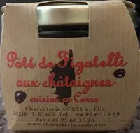 Mängden socker i Paté de Figatelli aux Châtaignes