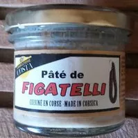 Mängden socker i Pâte de figatelli