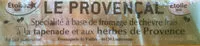 Mängden socker i Le Provençal- Étoile du sud