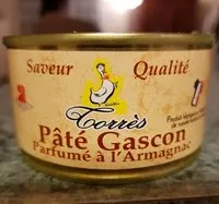 Mängden socker i Pâté Gascon, Parfumé à l'Armagnac