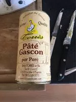 Mängden socker i Pâté Gascon, Parfumé à l'Armagnac