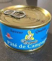 Mängden socker i Terrine De Campagne