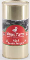 Mängden socker i Pâté Recette Basque