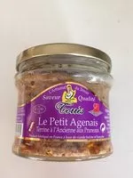 Mängden socker i Terrine a l'anncienne et aux pruneaux
