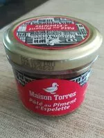 Mängden socker i Pâté au Piment d'Espelette