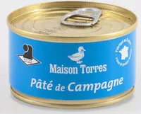 Mängden socker i Pâté de Campagne