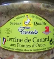 Mängden socker i Terrine de canard