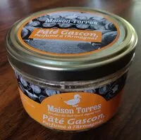 Mängden socker i Pâté Gascon, parfumé à l'Armagnac