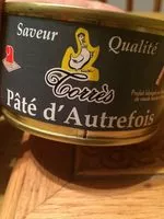 Mängden socker i Pâté d'Autrefois