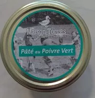Mängden socker i Pâté au Poivre Vert