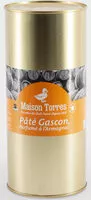 Mängden socker i Pâté Gascon, Parfumé à l'Armagnac