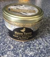 Mängden socker i Pâté au Foie Gras de Canard