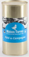 Mängden socker i Pâté de Campagne