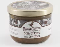 Mängden socker i Saucisses aux lentilles