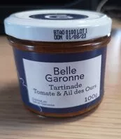 Mängden socker i Tartinade Tomate et ail des Ours