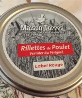Mängden socker i Rillettes au poulet