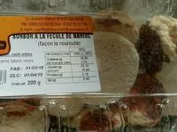 Mängden socker i Bonbon fécule de manioc