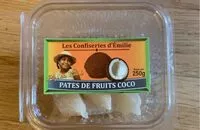 Mängden socker i Pate de fruits coco