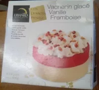 Mängden socker i Vacherin glacé Vanille Framboise