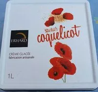 Mängden socker i Crème glacée coquelicot