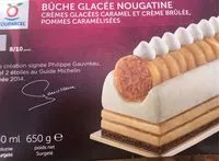 Mängden socker i Buche glacée nougatine