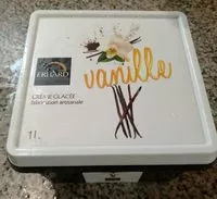 Mängden socker i Crème glacée aux gousses de vanille ERHARD