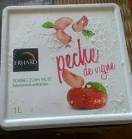 Mängden socker i Sobret plein fruit pêche de vigne