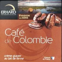 Mängden socker i Crème glacée Café de Colombie