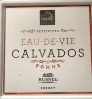 Mängden socker i Sorbet pomme eau de vie calvados