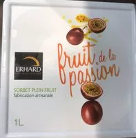 Mängden socker i Glace Fruit de la passion