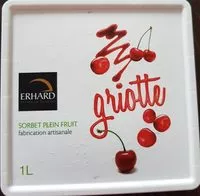 Mängden socker i Sorbet griotte