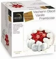 Mängden socker i Erhard vacherin vanille framboise 1500