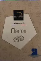 Mängden socker i Creme glacée ERHARD