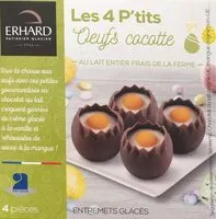 Mängden socker i Les 4 P’tits Oeufs cocotte