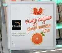 Mängden socker i Sorbet plein fruit