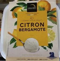 Mängden socker i Sorbet plein fruit citron bergamote