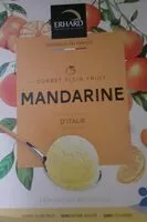 Mängden socker i Sorbet plein fruit mandarine