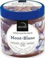 Mängden socker i Crème glacée façon Mont-Blanc
