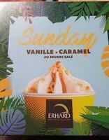 Mängden socker i Sunday vanille caramel au beurre salé