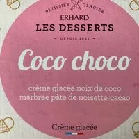 Mängden socker i Crème glacée coco chocolat