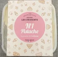 Mängden socker i Crème glacée Pistache N.1
