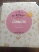 Mängden socker i Sorbet plein fruit a la banane