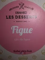 Mängden socker i Sorbet plein fruit