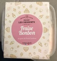 Mängden socker i Fraise bonbon